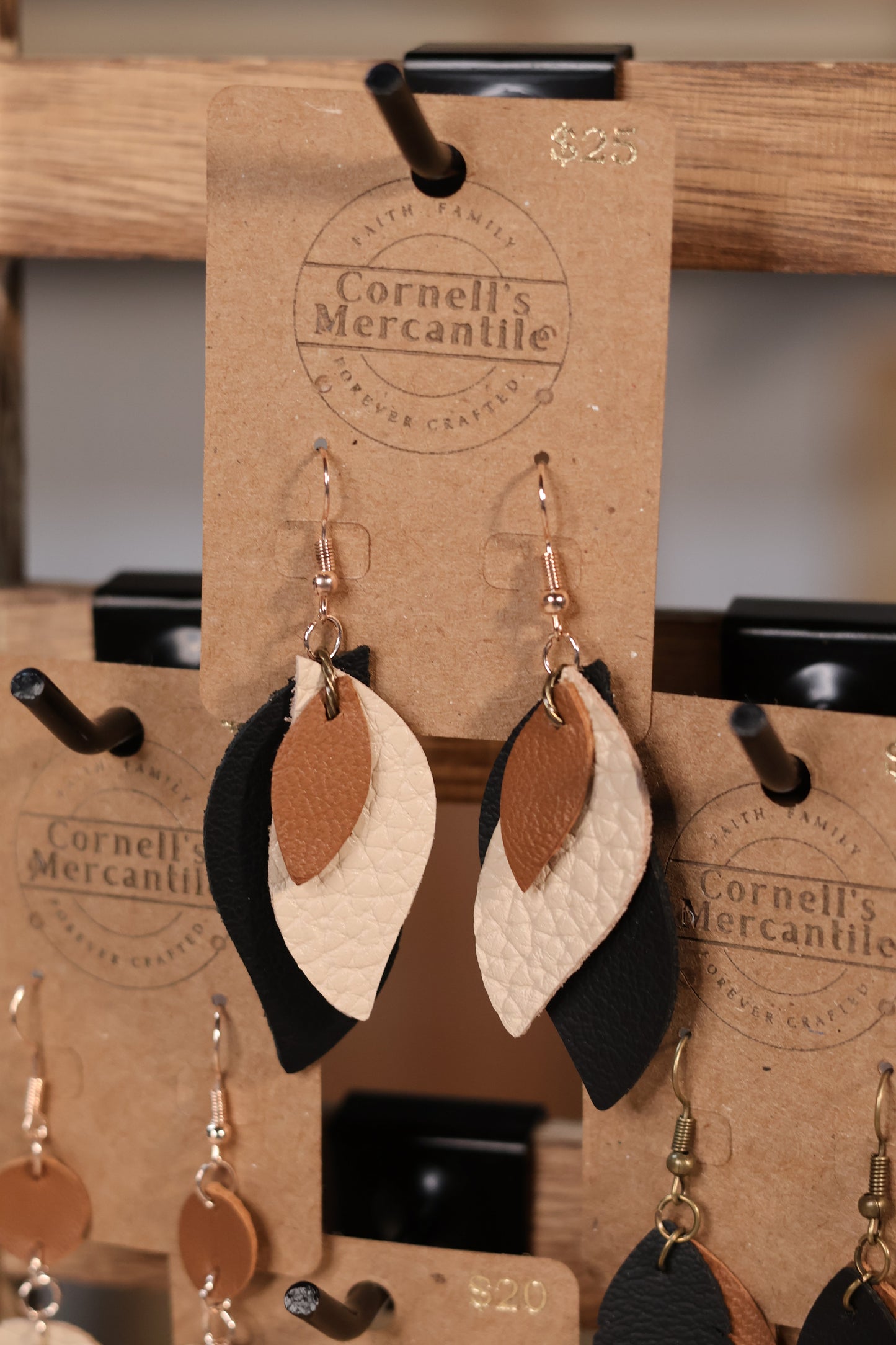 Leather Earrings