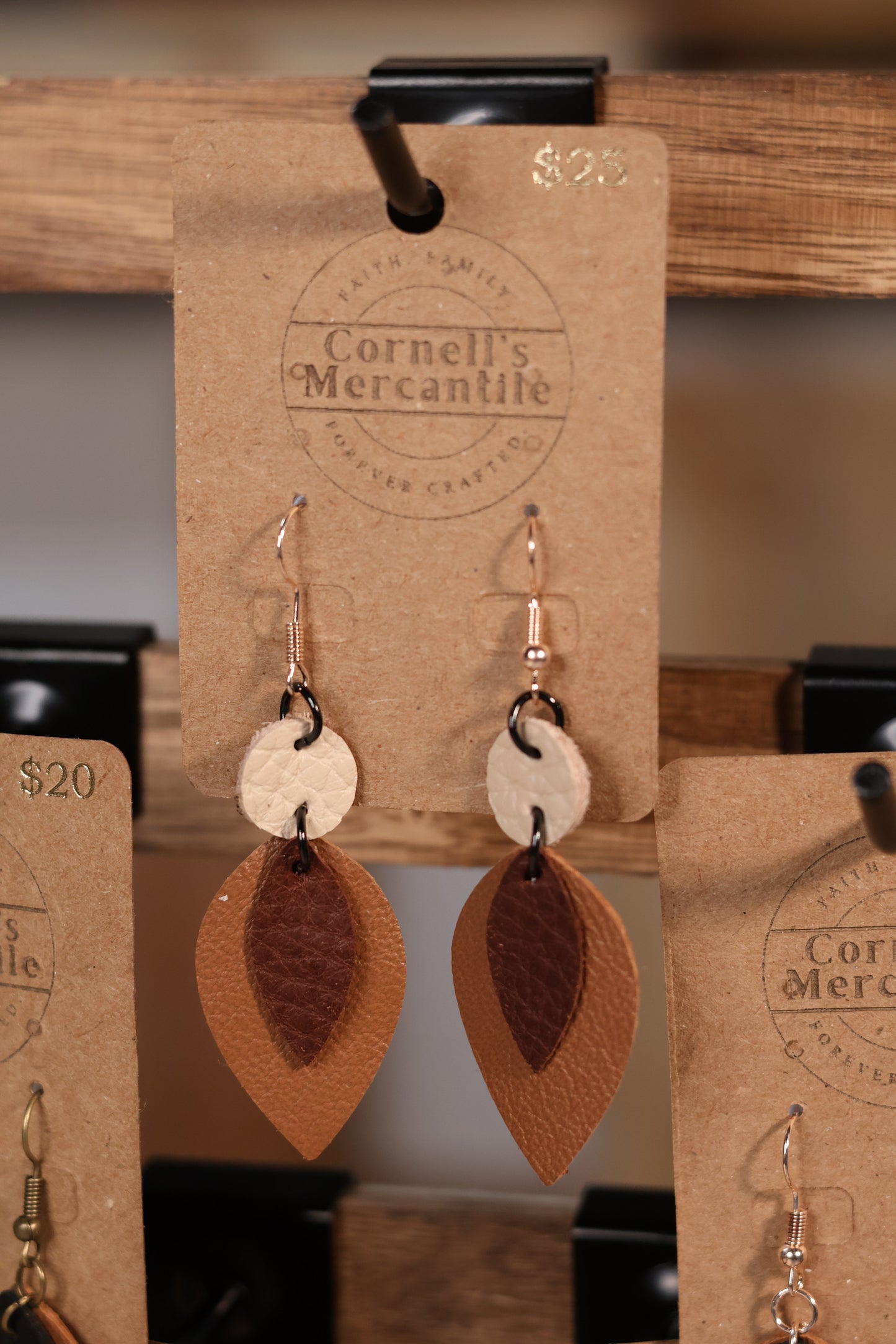 Leather Earrings