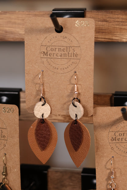 Leather Earrings
