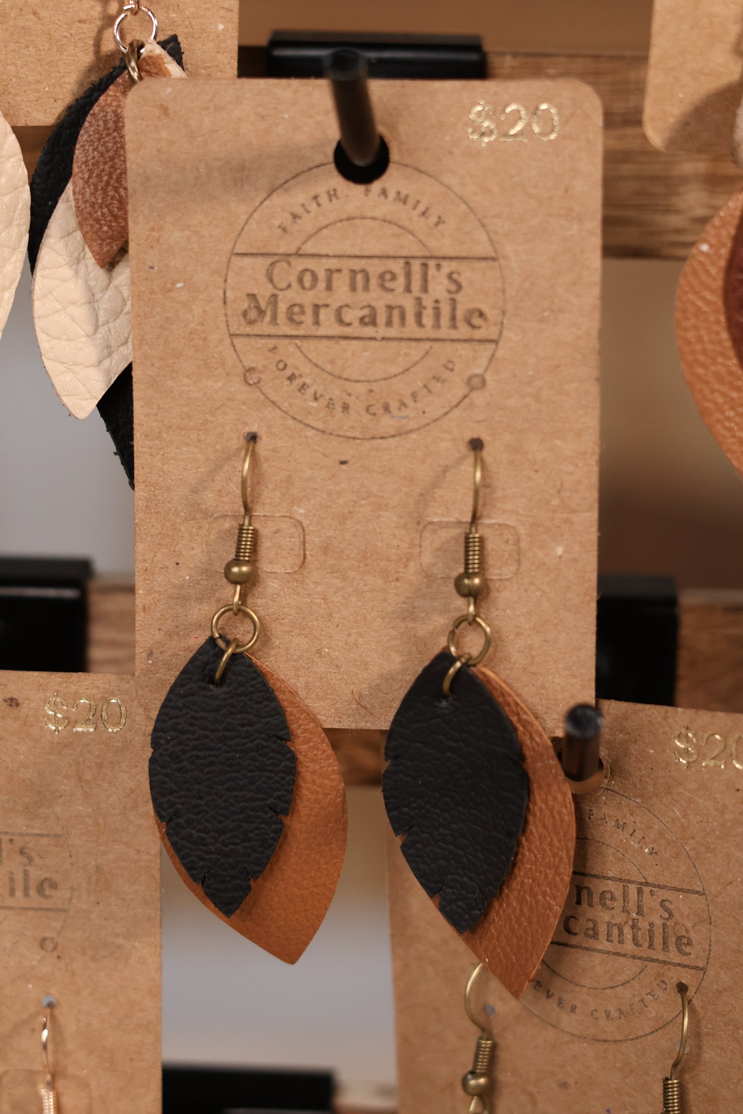 Leather Earrings