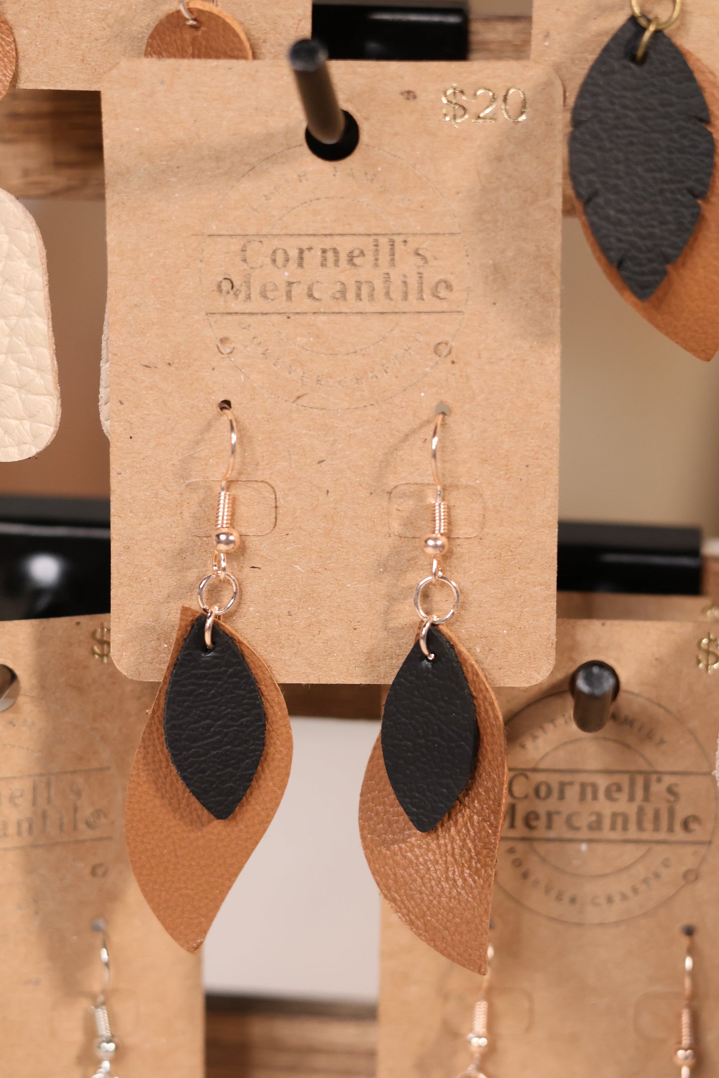 Leather Earrings