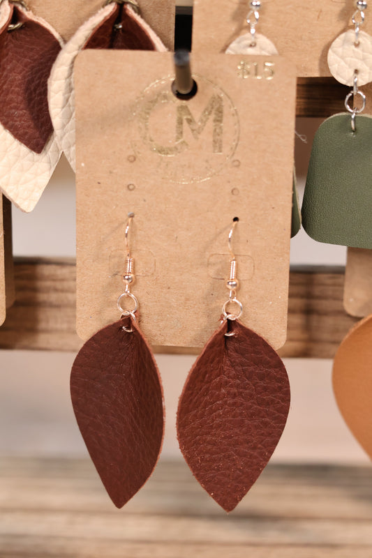 Leather Earrings