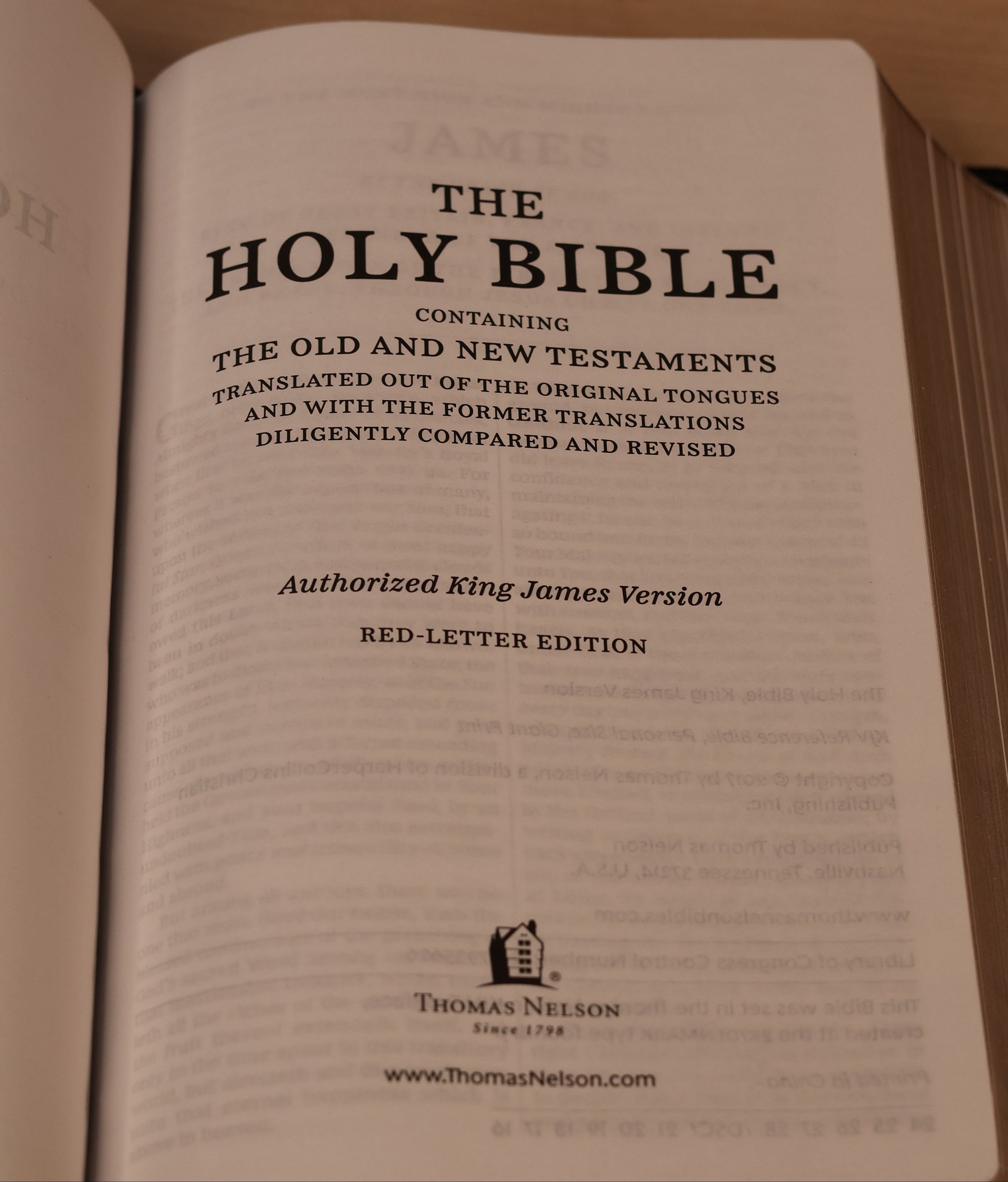 NEW Bible KJV Black Goatskin - "King Alfred"