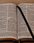 NEW Bible KJV Black Goatskin - "King Alfred"